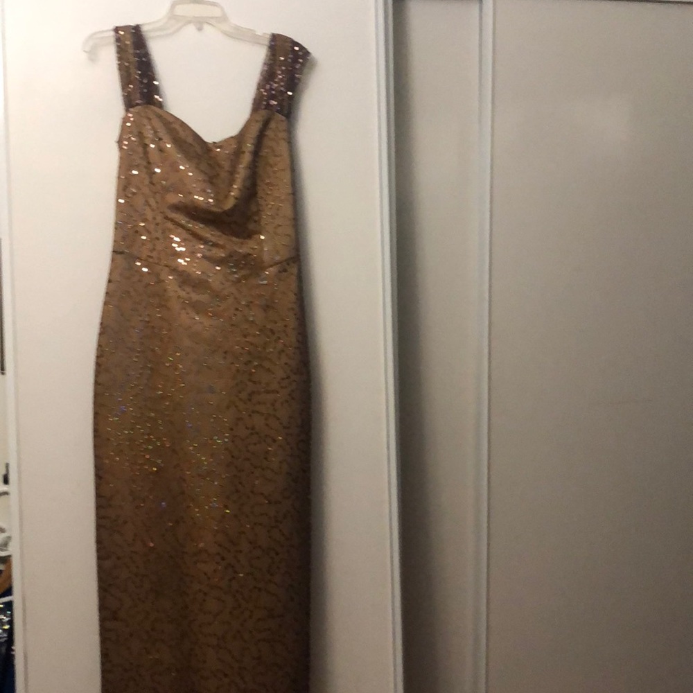 Beautiful brown nightgown
